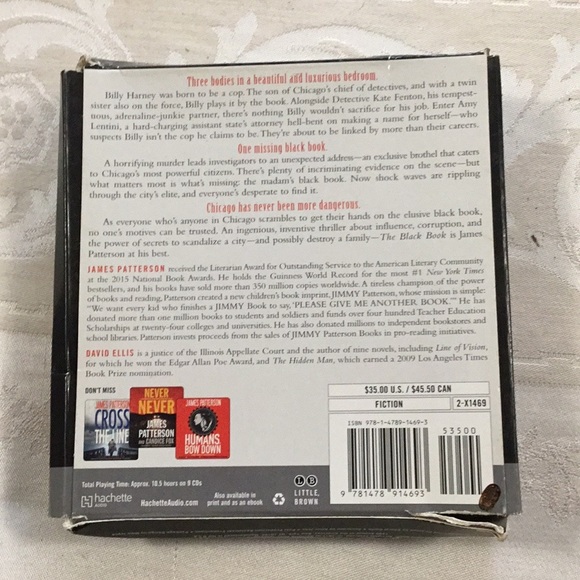 J.D. Robb and James Patterson -collection of 10 Books on Tape - Picture 11 of 11